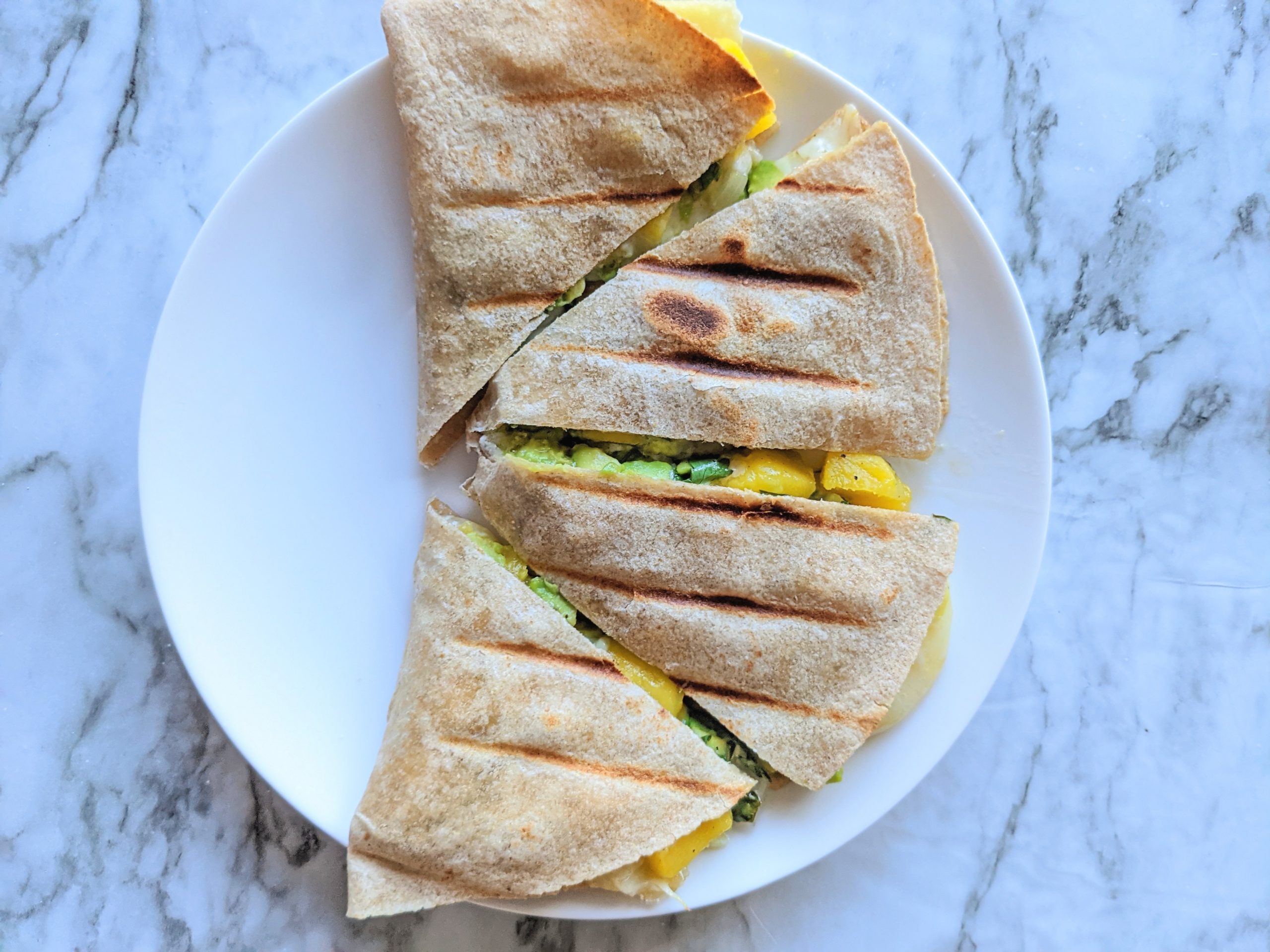 Mango Avocado Quesadilla