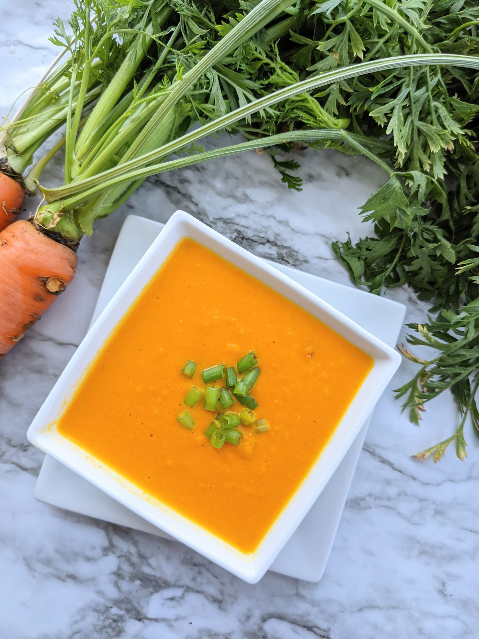 roasted carrot soup