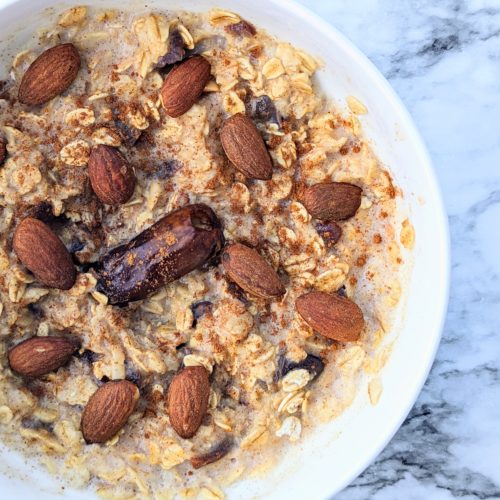 Date and Almond Oatmeal